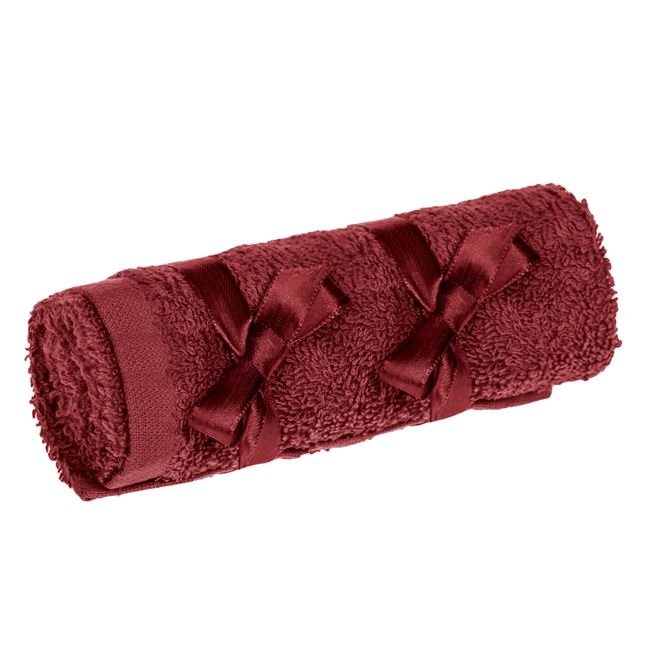 Prosop din Bumbac pentru Fata Bordo 50x70cm