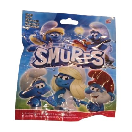 Plic figurina VICTINY ® the Smurfs&papa, 5 cm, multicolor