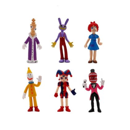 Set 6 figurine VICTINY ® Digital Circus, 7 cm, 3+ ani ( personajele pot diferi in functie de ambalare si stoc/lot )