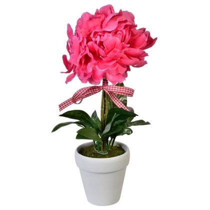 Ghiveci Decorativ Ceramic cu Planta Artificiala Ø30cm
