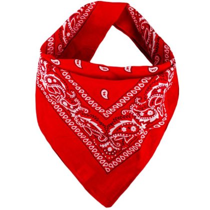 Bandana Esarfa din Bumbac Rosie Paisley 54x54cm