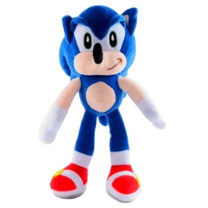 Jucarie plus mascota ariciul Sonic&Fast VICTINY® 15 cm, Albastru