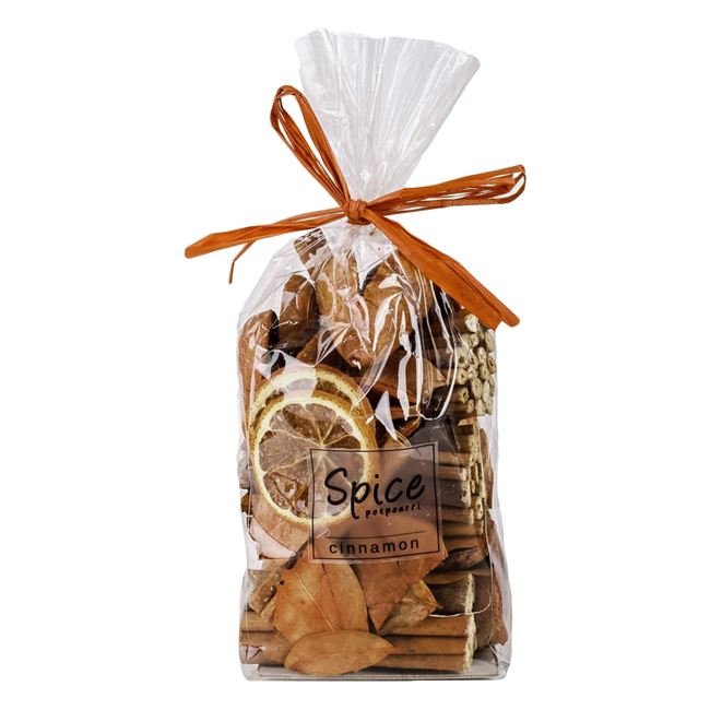 Potpourri Decorativ cu Fructe Uscate Portocale & Batoane de Scortisoara 140g