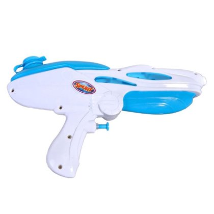 Pistol de Apa din Plastic Bleu Alb 27cm
