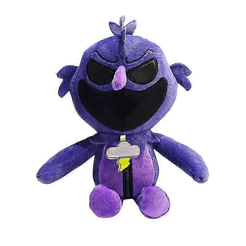 Jucarie de plus, Nightmare Critters, 25cm, violet, umplutura din bumbac PP