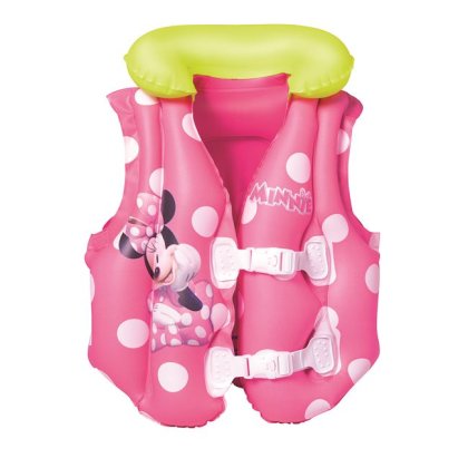 Vesta Inot Gonflabila Roz Minnie pentru Copii (3-6 Ani/18-30kg) - Bestway