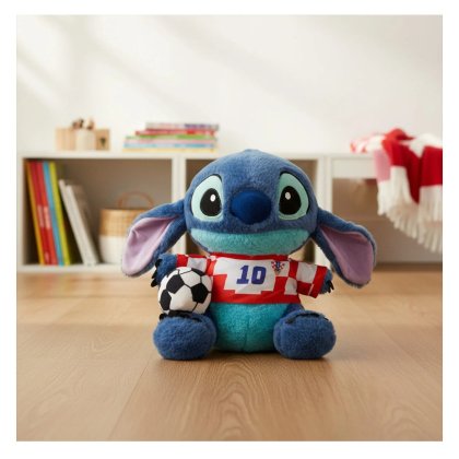 Victiny JUCARIE DE PLUS STITCH ALBASTRU 23 CM HAINE FIFA WORD CUP 2026 3