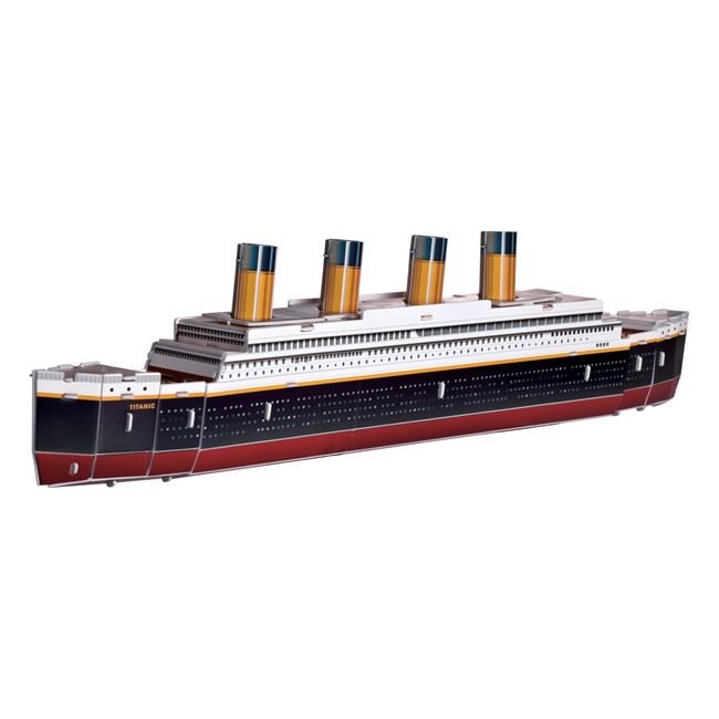 Puzzle - Constructie 3D Titanic (35 piese)