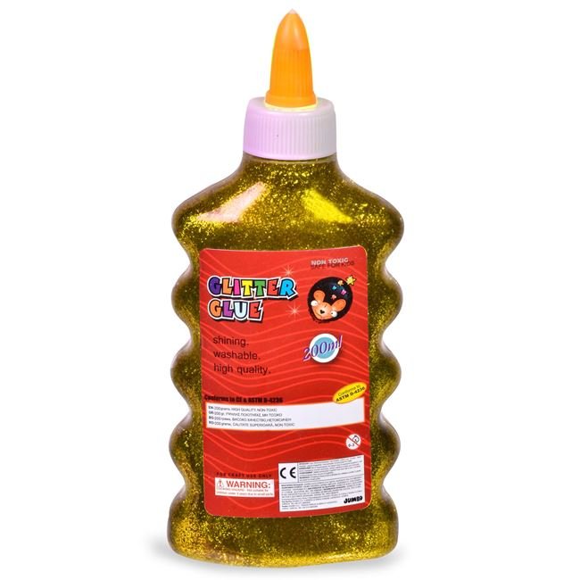 Adeziv cu Glitter Auriu 200ml
