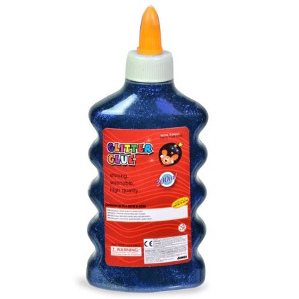 Adeziv cu Glitter Bleu 200ml