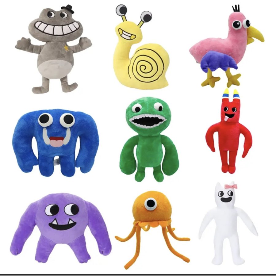 Set 6 jucarii de plus, Gradinita BanBan, 25 cm, multicolore, Anday