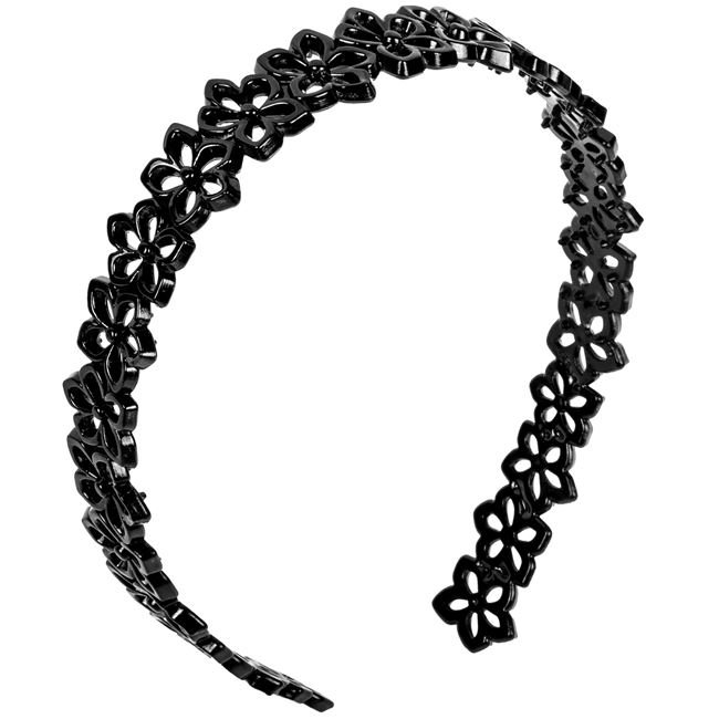 ​Coronita Par Neagra Model Dantela pentru Femei