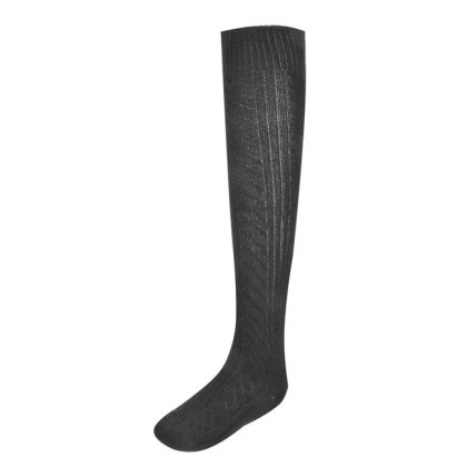 Sosete Negre Over the Knee 3/4 pentru Femei - 1 Pereche