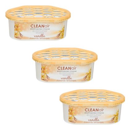 Dezumidificator Pasiv Cutie Aroma de Vanilie 100g - 3buc