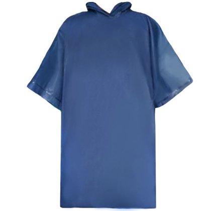 Pelerina - Poncho Albastra de Ploaie pentru Adulti