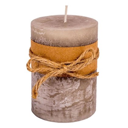 Lumanare Parfumata Gri Taupe Sfoara Ø6,8x9,5cm