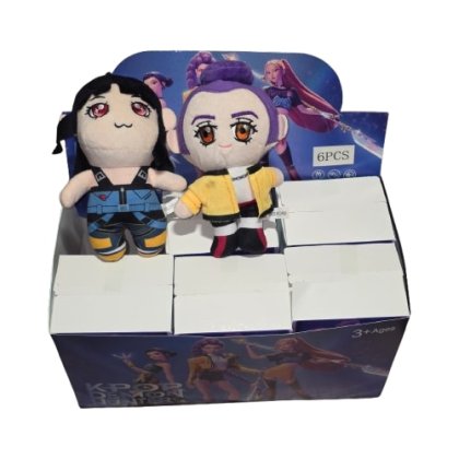 Cutie surpriza K Pop, victiny, set jucarii breloc, material plus, 13x15cm