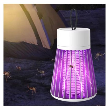 Lampa UV anti insecte reincarcabil Cu acumulator