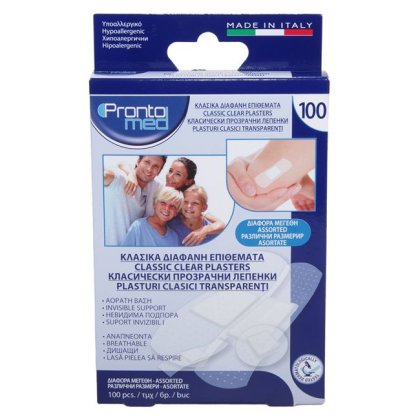 Plasturi Transparenti Diferite marimi - 100buc