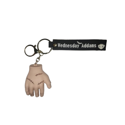 Breloc pentru Chei VICTINY® Ghiozdan, Geanta, Penar, model Manuta, Pentru Adulti si Copii, crem