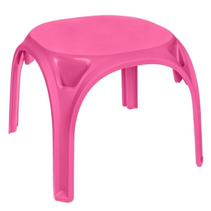Masa din Plastic Fucsia pentru Copii 55x55x48cm