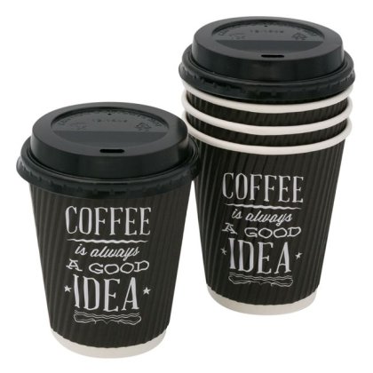 Pahare din Carton pentru Cafea 360ml - 10buc