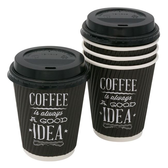 Pahare din Carton pentru Cafea 360ml - 10buc