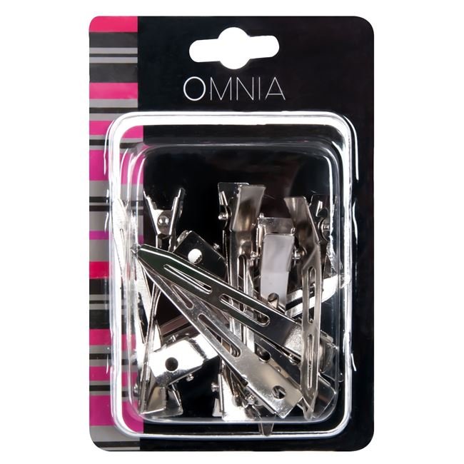 Set Clame Par Metalice Subtiri tip Coafor 6cm - 12buc