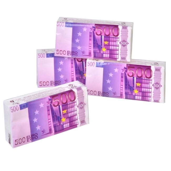 Servetele de Buzunar 500€ - 4buc.