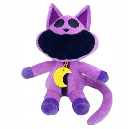 Jucarie de plus, CatNap, The Smiling Critters, Creaturi Zambitoare, Mov, Dimensiune 50 cm, Poppy Playtime