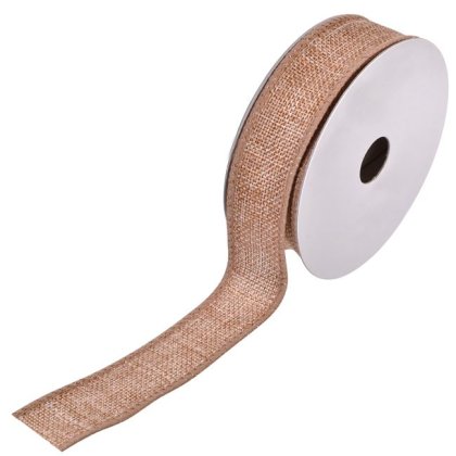 Panglica din Iuta de Culoare Naturala 3m x 20mm