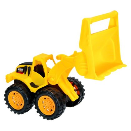 Vehicul de Santier Prescolar Buldozer Galben