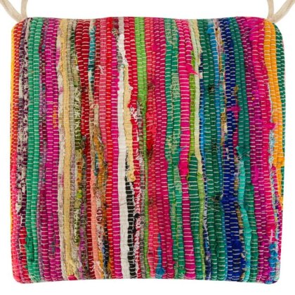 Perna pentru Scaun Colorata Chindi 40x40cm