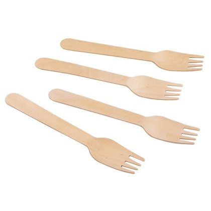 Furculite de Bambus 16cm - 15buc