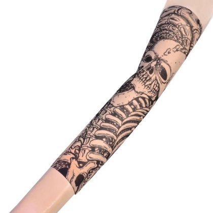 Accesoriu Deghizare de Halloween Punk Maneca Tattoo