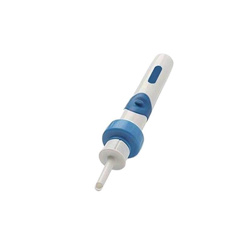 Set aspirator electric pentru curatarea urechilor, 2 capete moi, 13x2.8cm, fara baterie