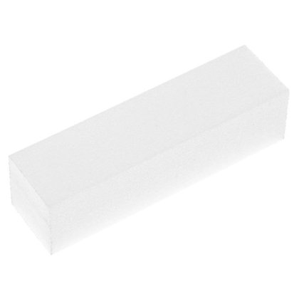 Pila de Unghii Buffer cu 4 Laturi Alb