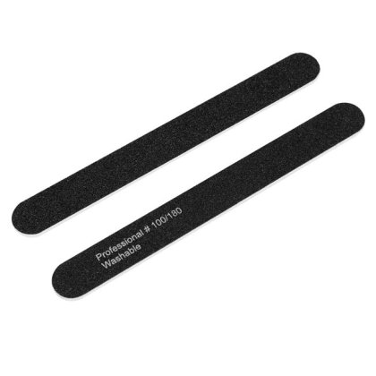 Pila de Unghii Lavabila Neagra 100/180 - 2buc