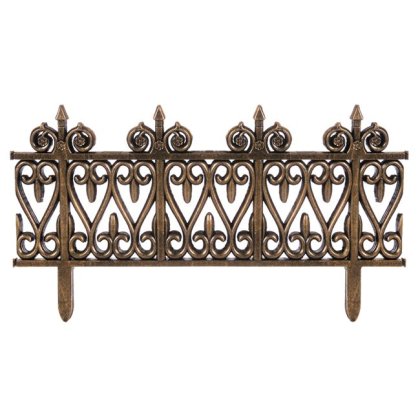 Gardulet din Plastic de Culoare Bronz 62x35cm - 5buc