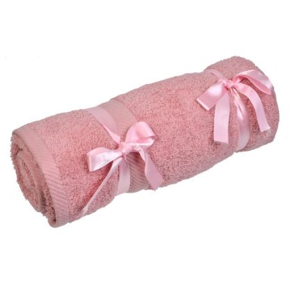Prosop din Bumbac Powder Pink 140x70cm