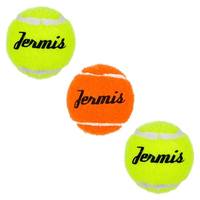Mingi de Tenis Mini Galbene Portocalii Ø4.8cm - 3buc