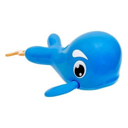 Jucarie de Baie Balena care Inoata Bleu 13cm