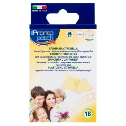 Plasturi Anti Tantari cu Citronela - 18buc