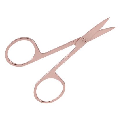 Foarfeca pentru Unghii Metalica Roz Aurie 9cm