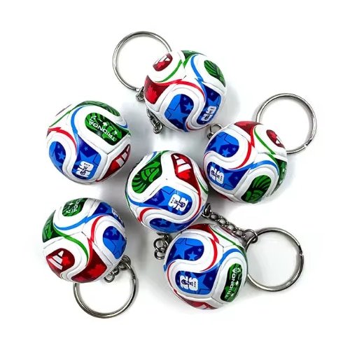 Set 5 Brelocuri minge World Cup 2026 VICTINY® multicolor 3, 5 cm