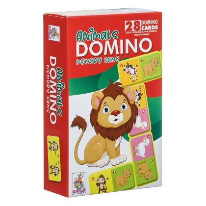 Joc de Societate Domino cu Animale - 28 piese