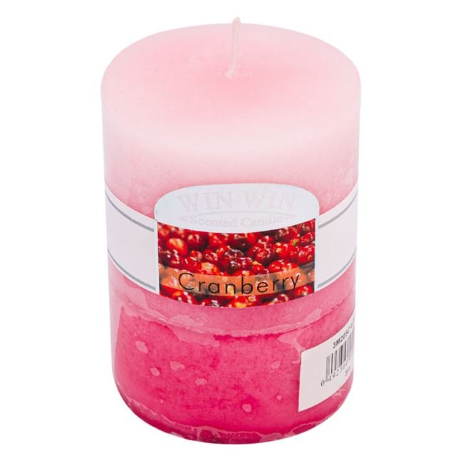 Lumanare Parfumata Roz Cranberry Ø6,8x9,5cm