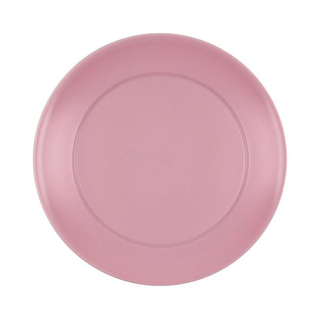 Farfurie Fructe din Plastic Powder Pink 20cm