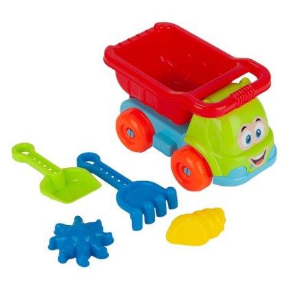 Set Plaja Camion Colorat & 4 Accesorii