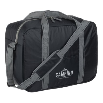 Geanta Izoterma Neagra Gri 40x18x28cm - 20lt